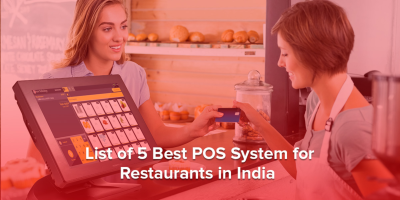 Best POS system for restaurant in India