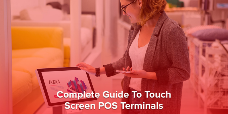 Touch POS terminal